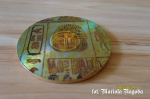 Podkładka z CD- motyw egipski 1